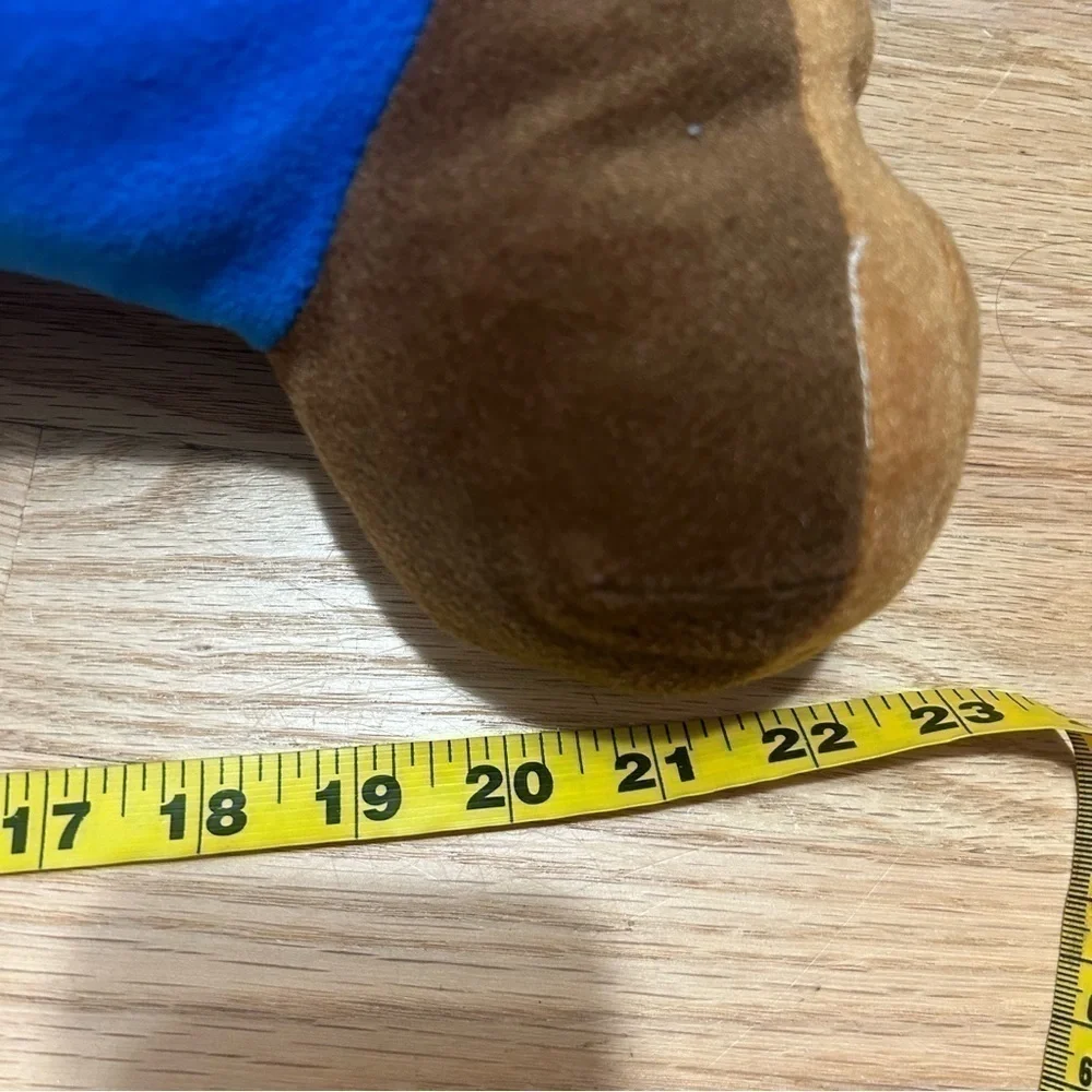 Mario Jumbo Plush 22” Tall Large Red Blue Stuffed Animal Doll Nintendo